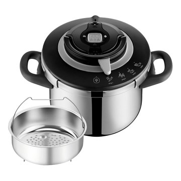 Tefal - Tlakový hrniec 6 l CLIPSO+ CHEF nerez