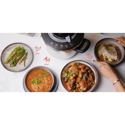 Tefal - Tlakový hrniec 6 l CLIPSO+ CHEF nerezová oceľ