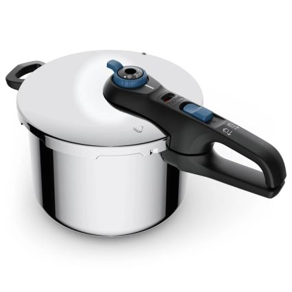 Tefal - Tlakový hrniec 6 l SECURE TRENDY nerez