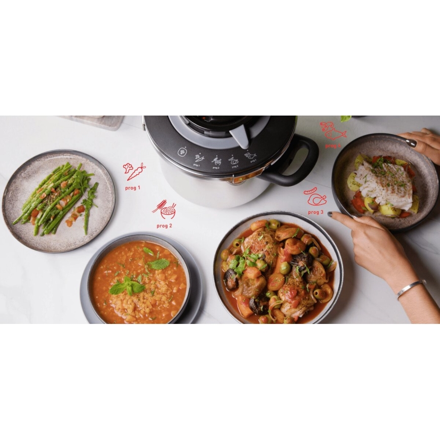 Tefal - Tlakový hrniec 8 l CLIPSO+ CHEF nerez