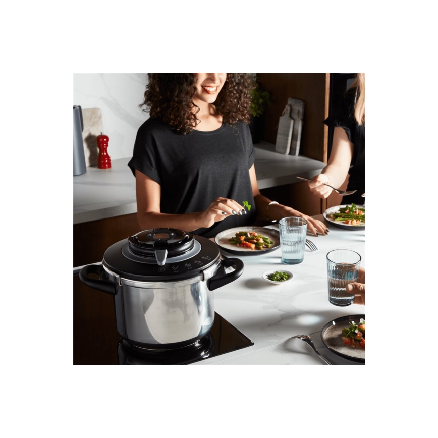 Tefal - Tlakový hrniec 8 l CLIPSO+ CHEF nerez