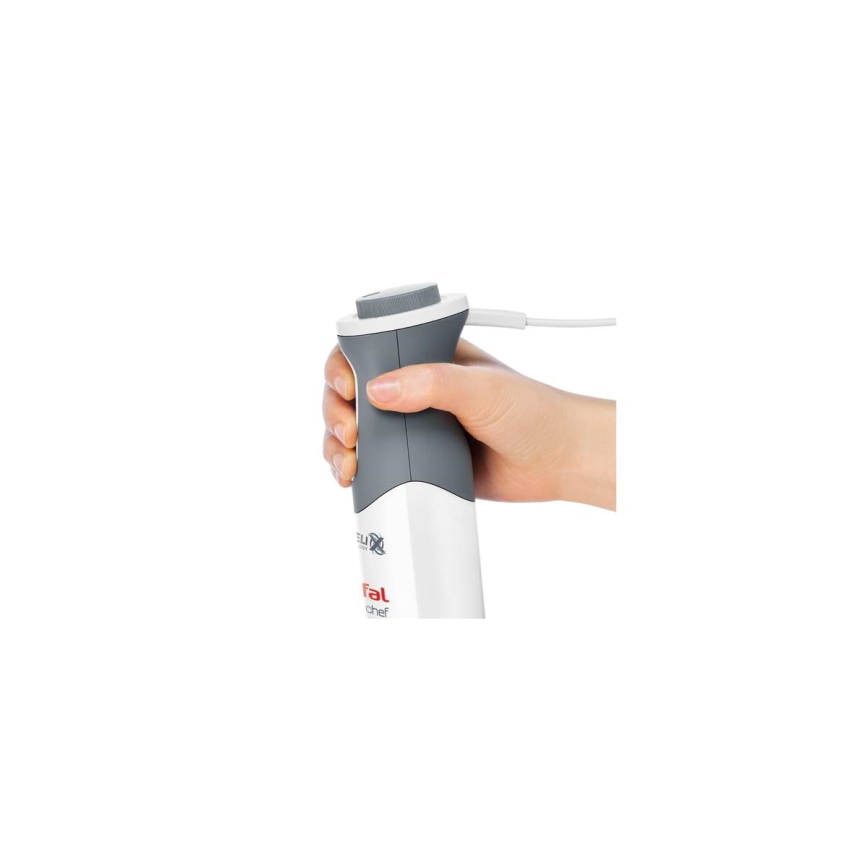 Tefal - Tyčový mixér OPTICHEF 800W/230V biela