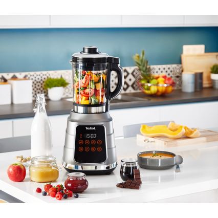 Tefal - Varný stolný mixér HIGH SPEED ULTRABLEND BOOST 1300W/230V šedá