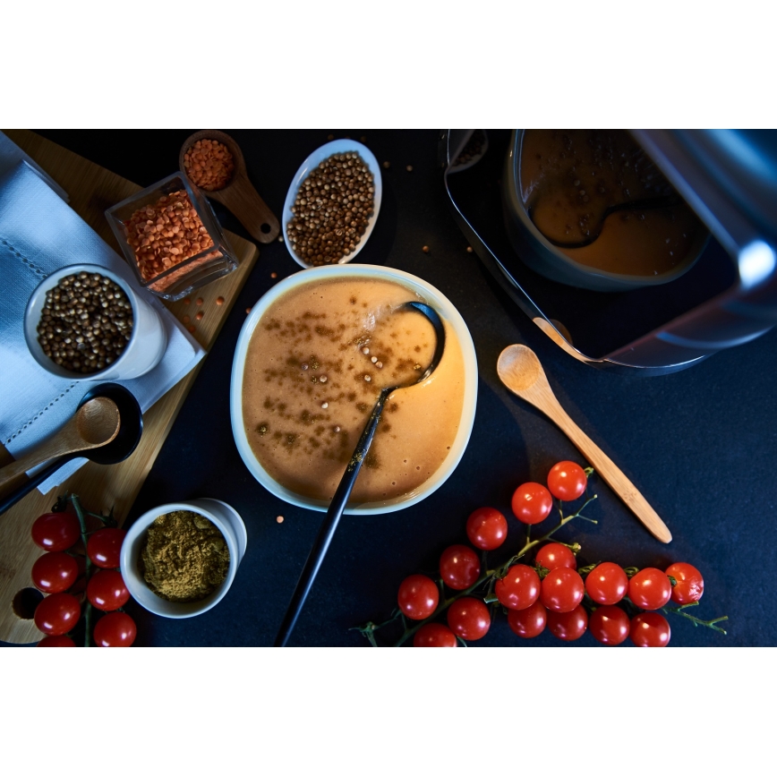 Tefal - Varný stolný mixér HIGH SPEED ULTRABLEND BOOST 1300W/230V šedá