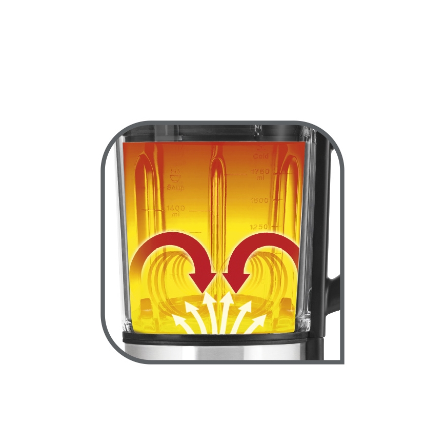 Tefal - Varný stolný mixér HIGH SPEED ULTRABLEND BOOST 1300W/230V šedá