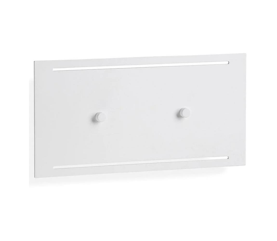 Telefunken Telefunken 307806TF - LED Vonkajšie nástenné svietidlo 2xLED/3,5W/230V IP44 biela