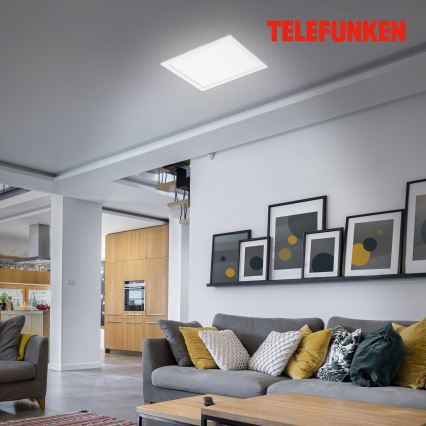 Telefunken 308606TF - LED Prisadený panel so senzorom LED/13W/230V