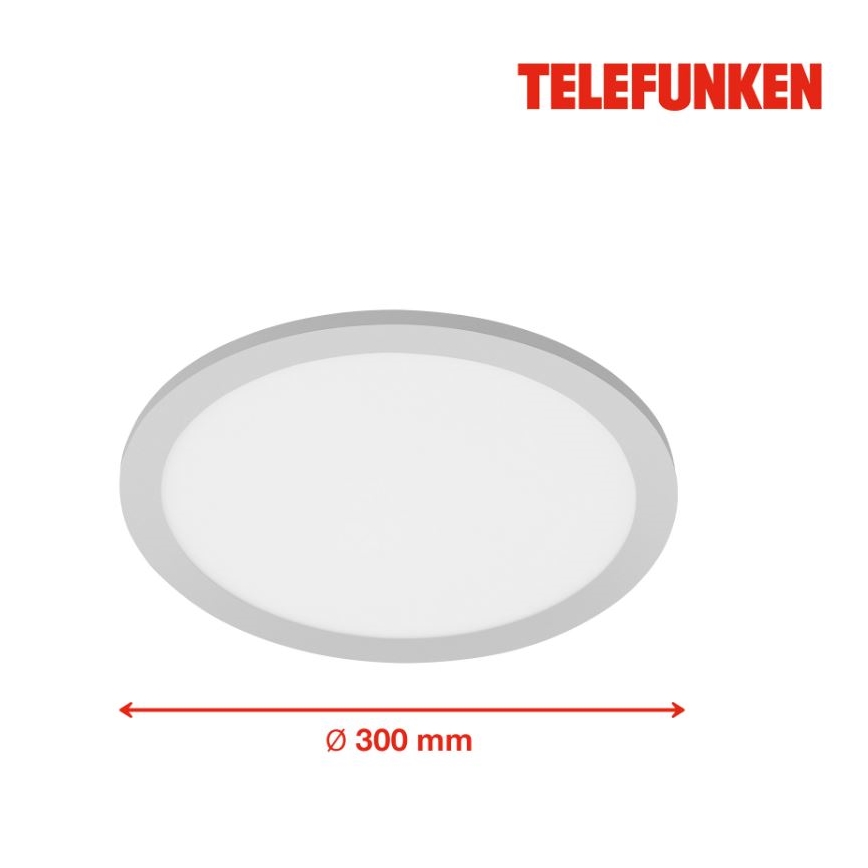 Telefunken 309004TF - LED Stropné svietidlo so senzorom LED/20W/230V