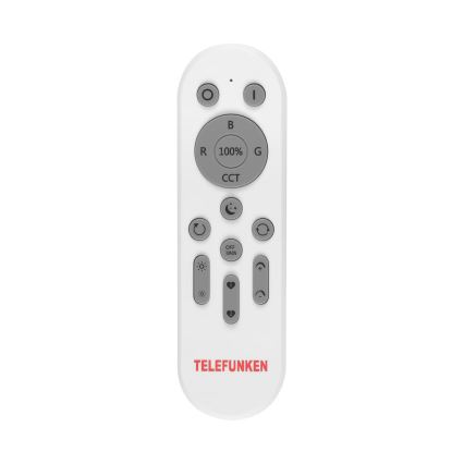 Telefunken 309602TF - LED RGBW Stmievateľné stropné svietidlo LED/18W/230V 2700-6500K Wi-Fi Tuya