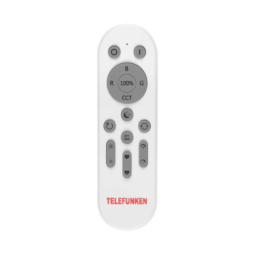 Telefunken 309602TF - LED RGBW Stmievateľné stropné svietidlo LED/18W/230V 2700-6500K Wi-Fi Tuya
