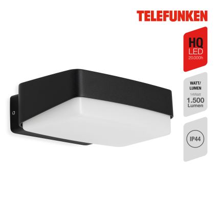 Telefunken 312205TF - LED Vonkajšie nástenné svietidlo LED/14W/230V IP44