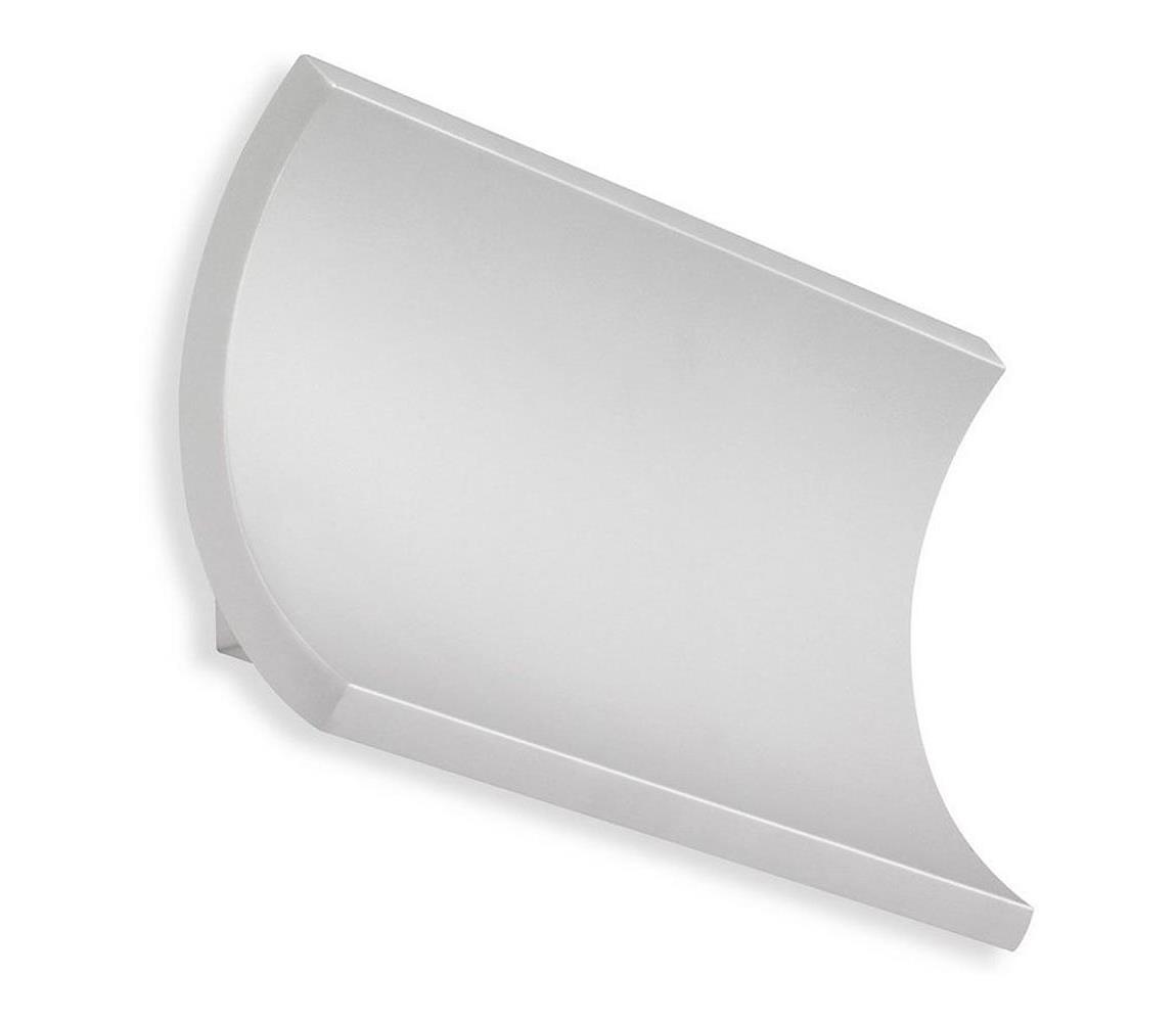 Telefunken Telefunken 312804TF - LED Vonkajšie nástenné svietidlo 2xLED/6W/230V IP44 strieborná