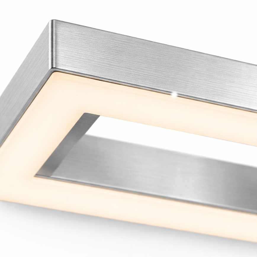 Telefunken 316108TF - LED RGBW stmievateľné stropné svietidlo FRAME LED/40W/230V 3000-6500K Wi-Fi Tuya matný chróm