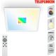 Telefunken 319106TF - LED RGBW Stmievateľné stropné svietidlo LED/24W/230V 2700-6500K biela + diaľkové ovládanie