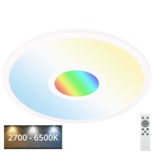 Telefunken 319306TF - LED RGBW Stmievateľné svietidlo LED/22W/230V 2700-6500K + diaľkové ovládanie