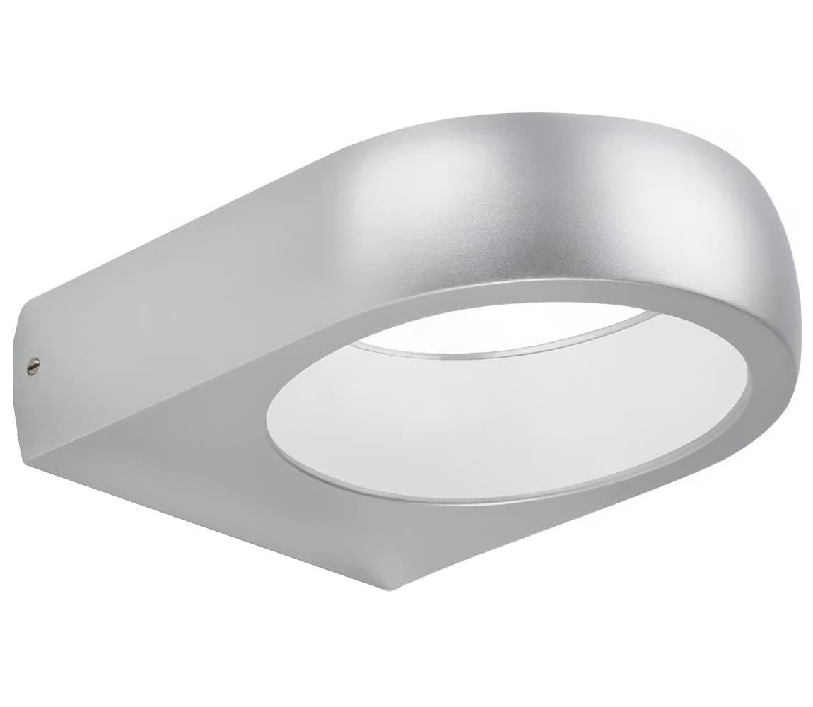 Telefunken 320204TF - LED vonkajšie nástenné svietidlo LED/6,5W/230V IP44 matný chróm 320204TF