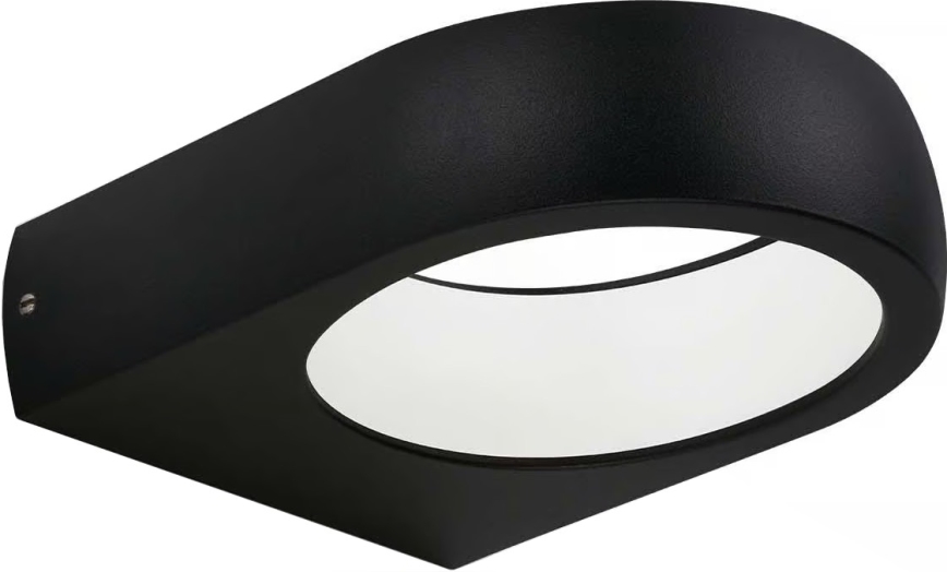 Telefunken 320205TF - LED vonkajšie nástenné svietidlo LED/7,5W/230V IP44 čierne