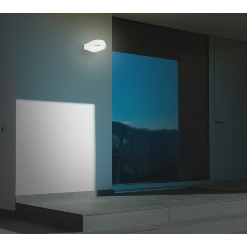 Telefunken 320206TF - LED Vonkajšie nástenné svietidlo LED/7,5W/230V IP44 biela