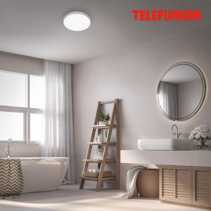 Telefunken 601604TF - LED Kúpeľňové stropné svietidlo so senzorom LED/12W/230V IP44 pr. 29 cm