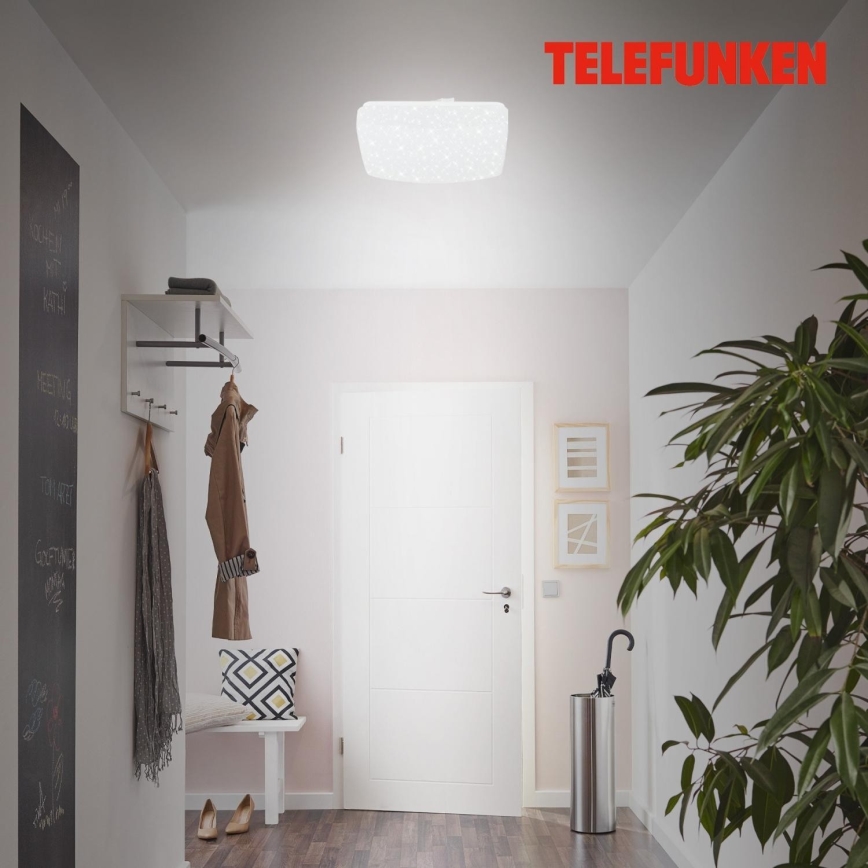 Telefunken 601906TF - LED Stropné svietidlo so senzorom LED/12W/230V 4000K