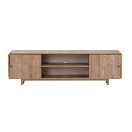 Televízny stolík KABIN 180x34 cm dub