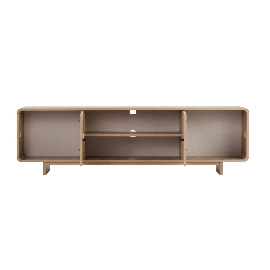 Televízny stolík KABIN 180x34 cm dub