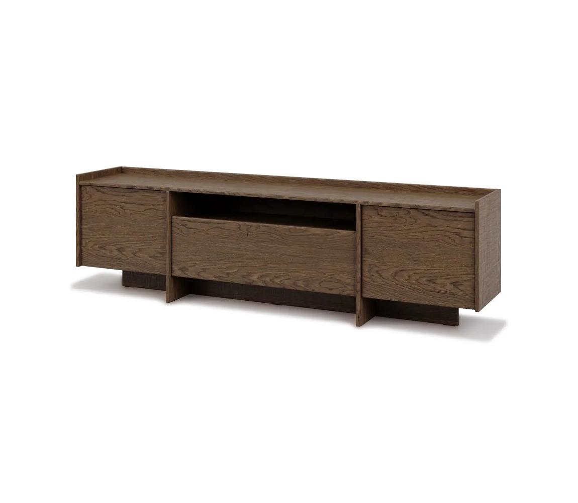 Gala Meble Televízny stolík KEMI 197x57 cm dub S32-RTV-BST