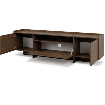 Televízny stolík KEMI 197x57 cm dub