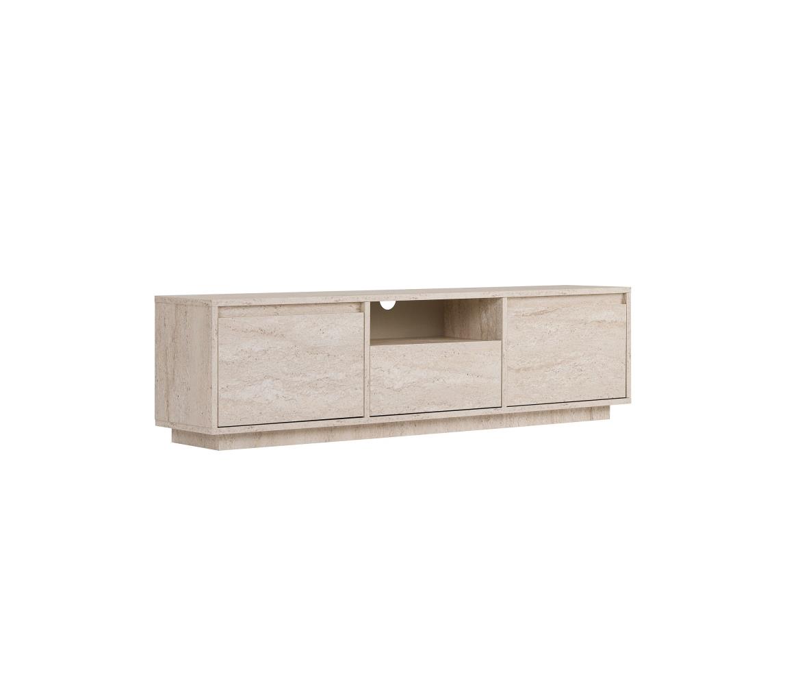 Televízny stolík KREDE 160x30 cm béžový 241NRD1375