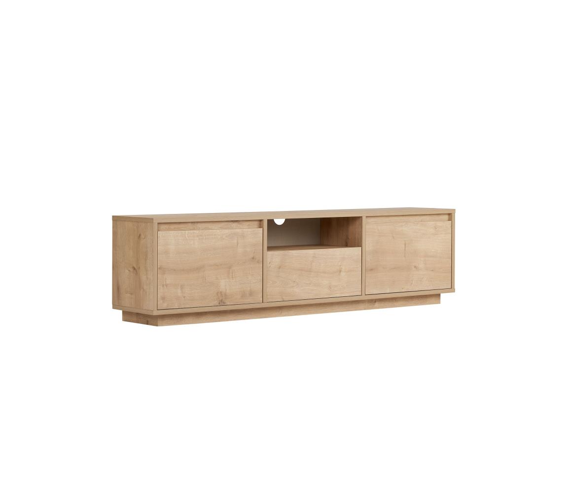 Televízny stolík KREDE 160x30 cm dub 467NRD1118