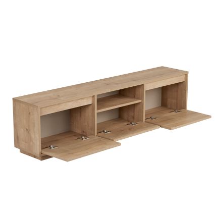 Televízny stolík KREDE 160x30 cm dub