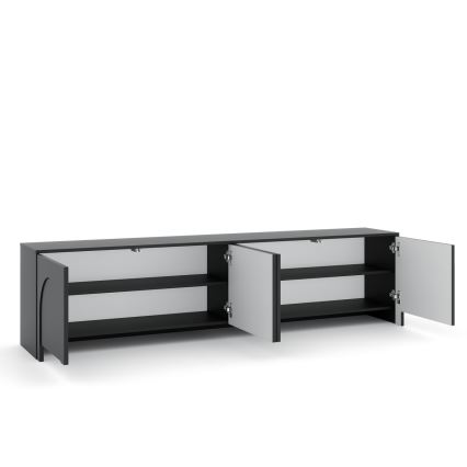 Televízny stolík NIO, čierny