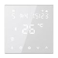 Termostat do podomietkovej inštalácie 230 V, biely, Wi‑Fi Tuya