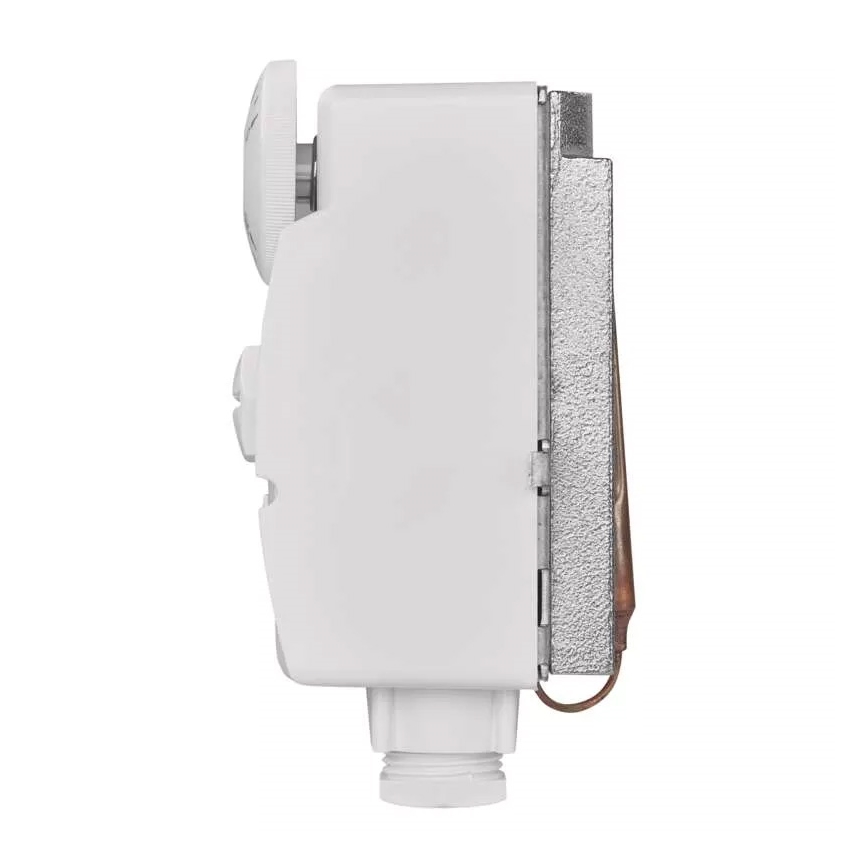 Termostat príložný 230V