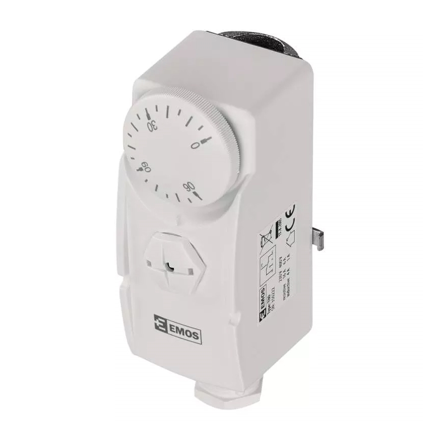 Termostat príložný 230V