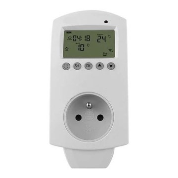 Termostat so zásuvkou 230 V