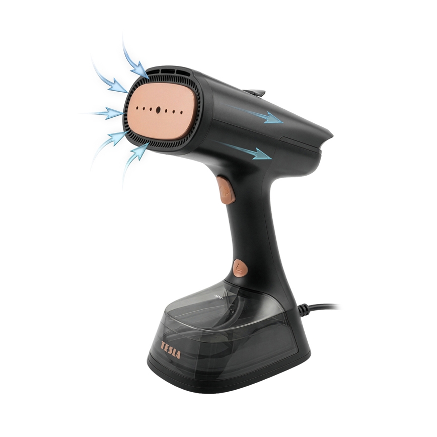 TESLA Electronics AeroGrip - Parná žehlička na oblečenie 2v1 1400W/230V