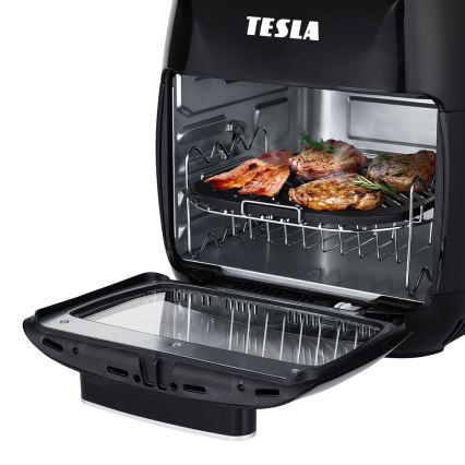 TESLA Electronics AirCook - Multifunkčná digitálna teplovzdušná fritéza 11 l 2000W/230V