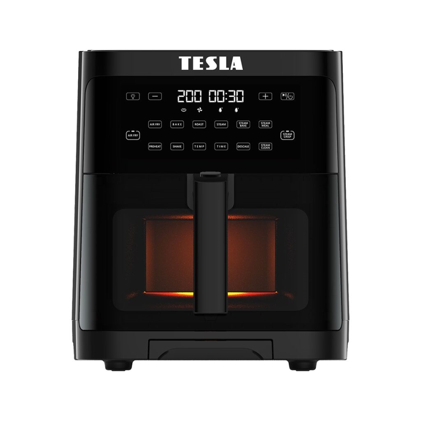 TESLA Electronics AirCook - Multifunkčná parná a teplovzdušná fritéza 5 l 1500W/230V