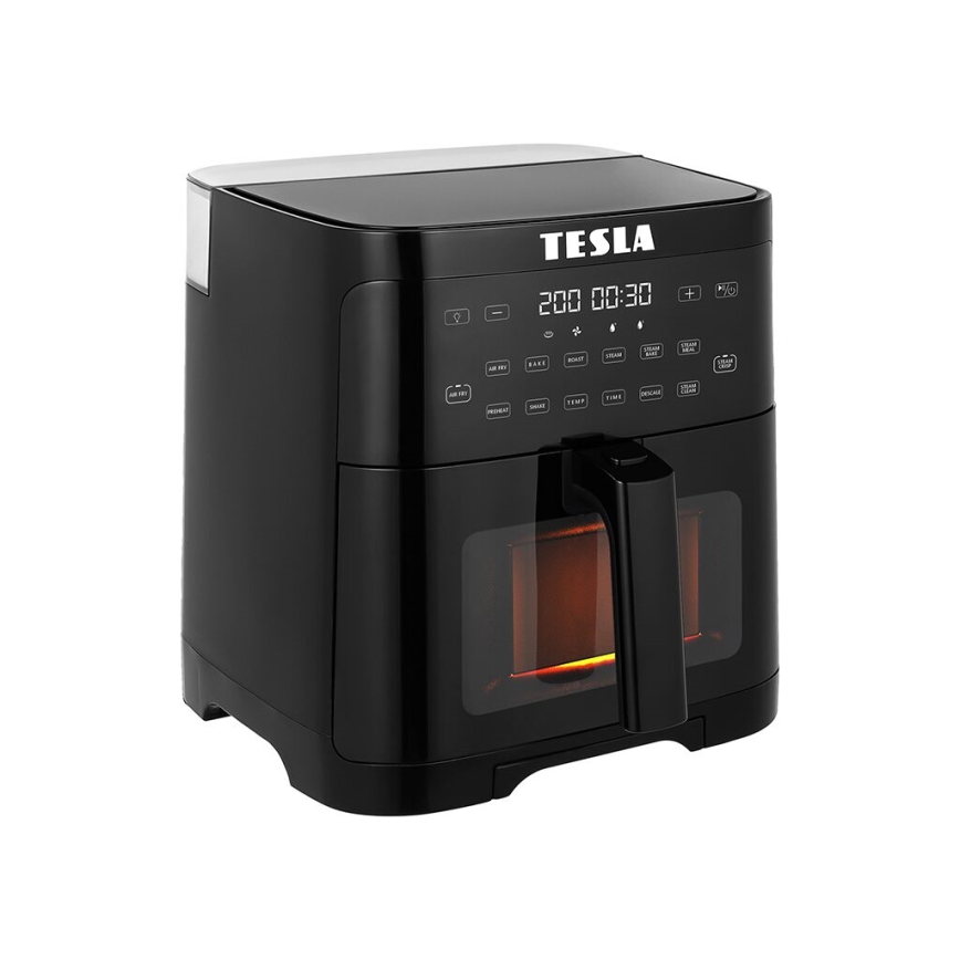 TESLA Electronics AirCook - Multifunkčná parná a teplovzdušná fritéza 5 l 1500W/230V