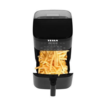 TESLA Electronics AirCook - Multifunkčná parná a teplovzdušná fritéza 5 l 1500W/230V