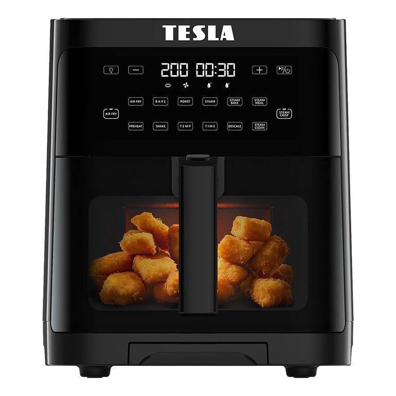 TESLA Electronics AirCook - Multifunkčná parná a teplovzdušná fritéza 5 l 1500W/230V