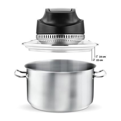 TESLA Electronics AirCook - Multifunkčná pokrievka na teplovzdušný ohrev 1200W/230V