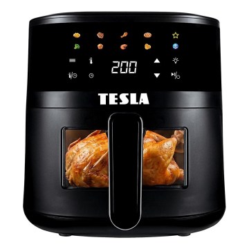 TESLA Electronics AirCook - teplovzdušná fritéza 4,4 l, 1450 W / 230 V, čierna
