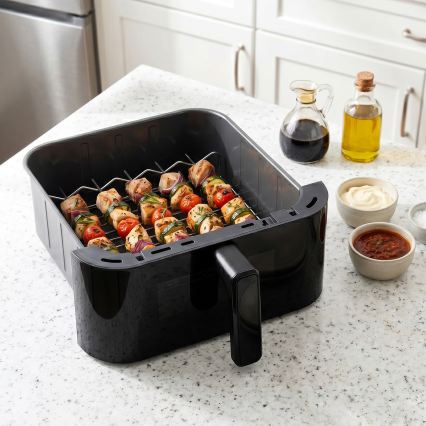 TESLA Electronics AirCook - Trojzónová teplovzdušná fritéza 14,5 l 2800W/230V čierna