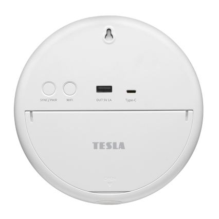 TESLA Electronics Device - Inteligentná meteostanica so senzorom 400 mAh Wi‑Fi Tuya IP44