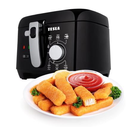 TESLA Electronics EasyCook - Fritéza na olej 2,5 l 1800W/230V