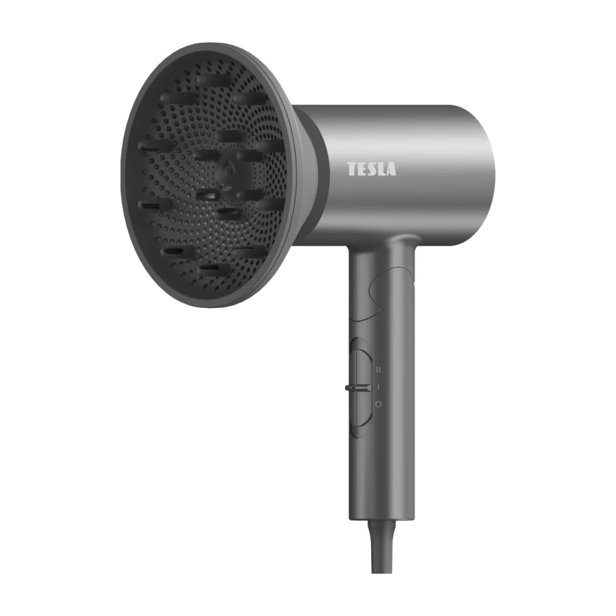 TESLA Electronics MyCare - Skladací sušič vlasov 1800W/230V šedý