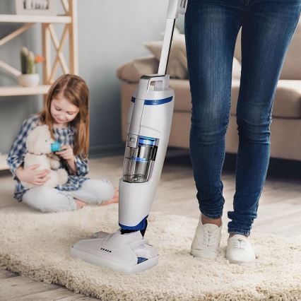 TESLA Electronics PowerStar - Bezvreckový tyčový vysávač a parný mop 3v1 1600W/230V