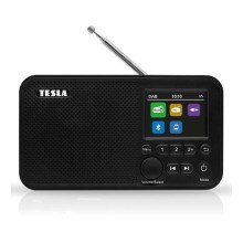 TESLA Electronics - Rádio DAB+ FM 5W/1800 mAh čierna